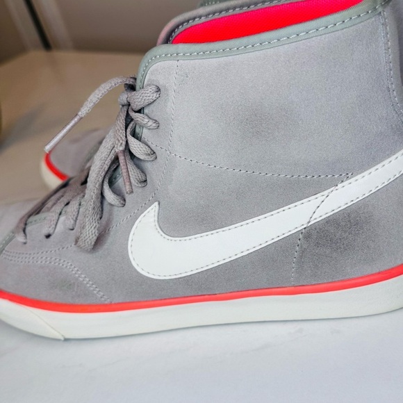 NIKE Retro Primo Court Mid Gray /Orange Suede - Picture 13 of 15
